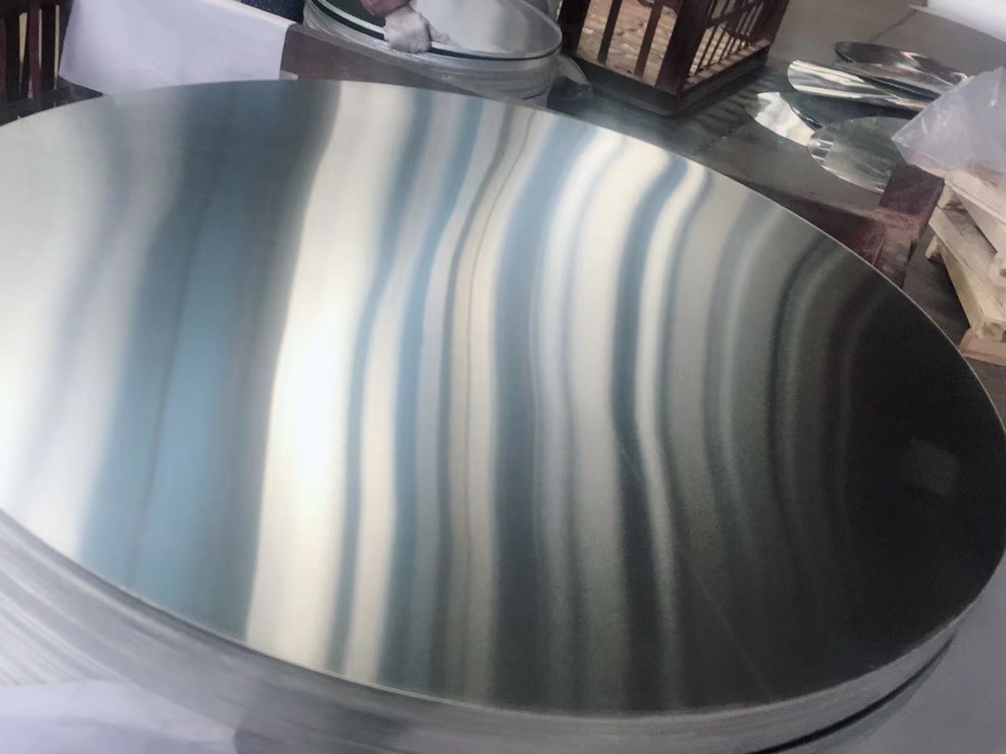 Círculo de aluminio del disco para la cubierta de la lámpara