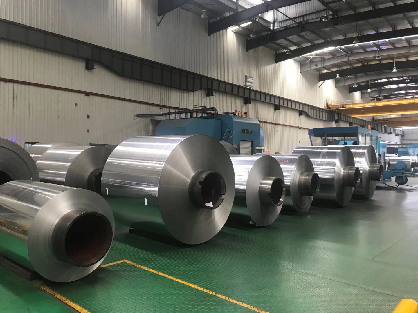 Papel de aluminio industrial para trabajo pesado